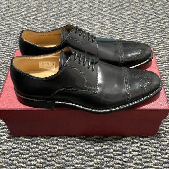 **SOLD** Brand New Bally Captoe Derbys Size 9 - Picture 2 of 5